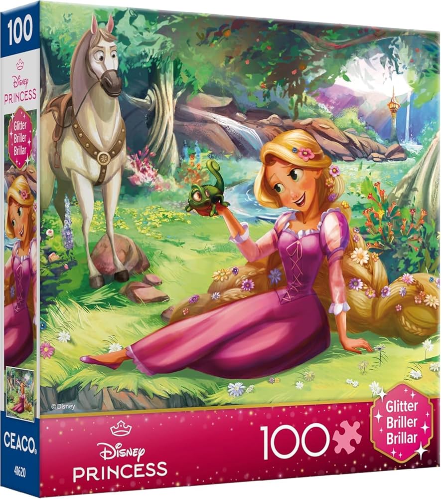 ❤︎acoco❤︎ Amazon.com: Ceaco - Disney - Princess Trio - Rapunzel and
